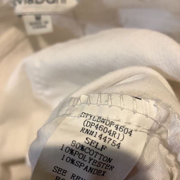 Davi & Dani white jeans size medium - Picture 5 of 6